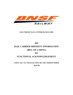 Shipment Information 404 (v.4010)