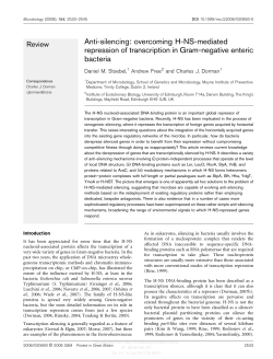 article - Microbiology