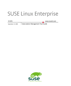 Subscription Management Tool Guide