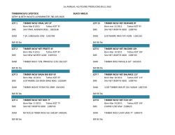 1st ANNUAL HLS POUND PRODUCING BULL SALE LOT 1