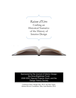 2008 Historical Symposium Program