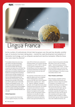 ICT/EPC May 2016.indd - Corporate Translations