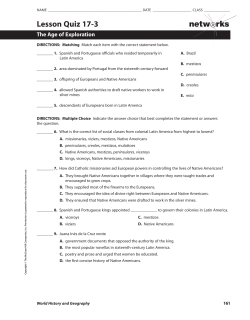netw rks Lesson Quiz 17-3