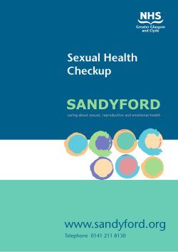 Sexual health check up