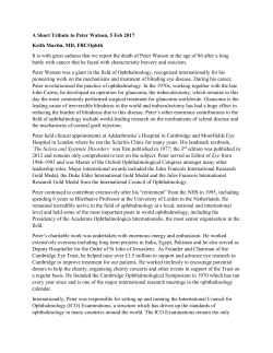 Attached is a tribute page to Prof. Watson