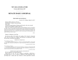 Journal - Nevada Legislature