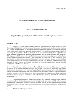 Draft 15 July 2013 1 OECD GUIDELINE FOR THE