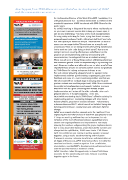 How Support from STAR-Ghana has contributed to the development