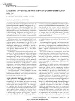 EXPANDED SUMMARY  - American Water Works Association