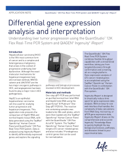 Differential gene expression analysis and interpretation