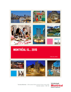 Tourisme Montréal