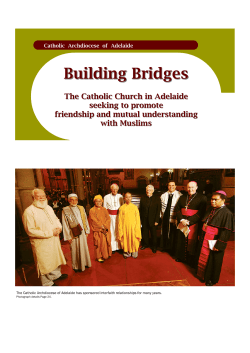 Catholic Muslim flyer200027-6-08 - Catholic Archdiocese of Adelaide