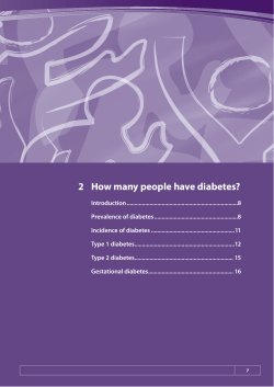 Diabetes: Australian facts 2008