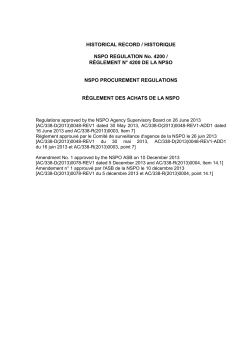 Functional Directive 000 - NSPA