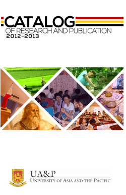 - Center for Research and Communication