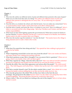 Copy of Class Notes A Long Walk To Water by Linda Sue Park