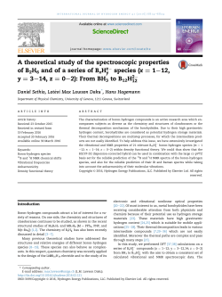 A theoretical study of the spectroscopic properties of B2H6 and of a