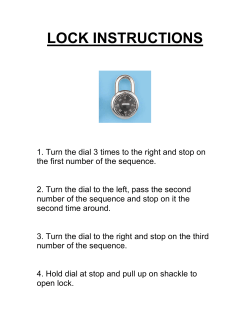 lock instructions