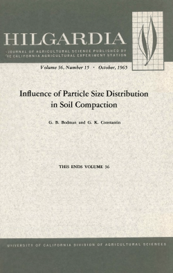 Influence of Particle Size Distribution .in Soil Compaction