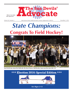 Election 2016: Special Edition