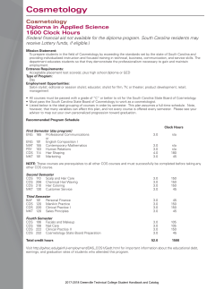 Cosmetology