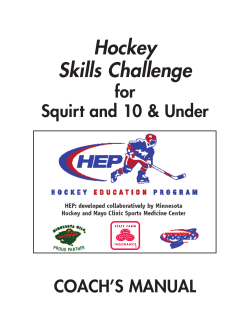 Squirt booklet - Livingston Blues