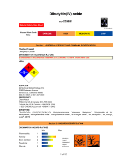 Dibutyltin(IV) oxide - Santa Cruz Biotechnology