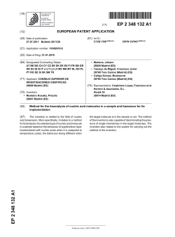Method for the bioanalysis of nucleic acid molecules in a sample