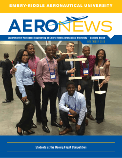 2016 AeroNews - Embry-Riddle Aeronautical University