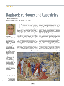 Raphael: cartoons and tapestries