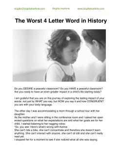 The Worst 4 Letter word said in the History