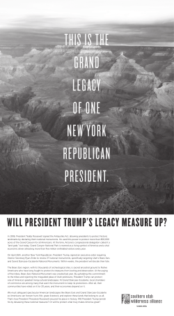 WILL PRESIDENT TRUMP`S LEGACY MEASURE UP?