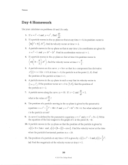 Day 4 Homework