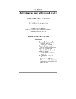Brief for United States