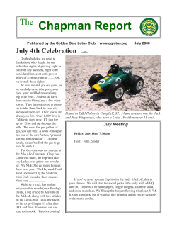 July - Golden Gate Lotus Club