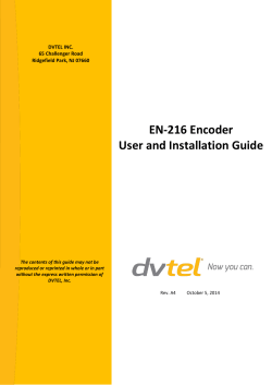 EN-216 User and Installation Guide