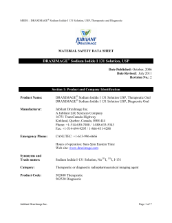 MSDS - Draximage