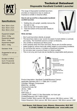 Technical Datasheet