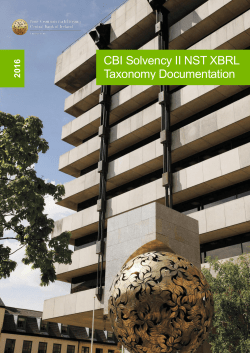 NST XBRL Taxonomy Documentation