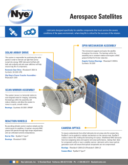 Lubricating Satellite Components
