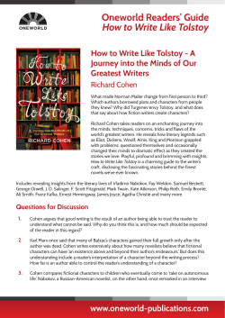 Reading Guide - Oneworld Publications