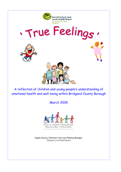 A reflection of children and young people`s