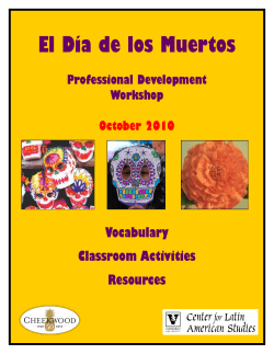 El D&iacute;a de los Muertos - vanderbilt.edu