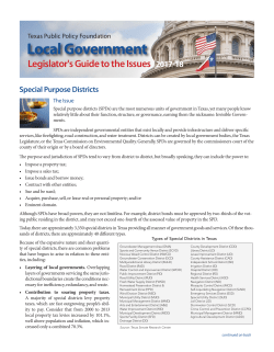 Local Government - Texas Public Policy Foundation