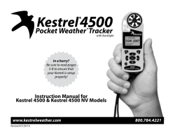 Pocket Weather &reg;Tracker - Nielsen