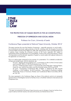 the protection of human rights in the uk constitution