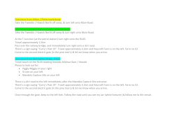 Directions from Hilton / Pietermaritzburg: Take the