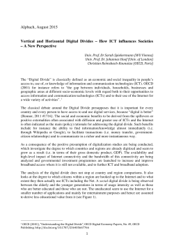 Digital Divide Thought Outline_vs7_final
