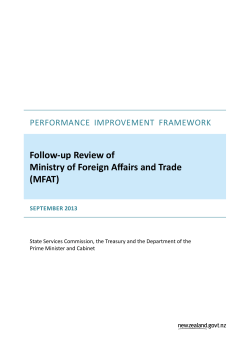 Performance Improvement Framework Follow up Sept2013