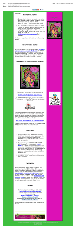 NEW BOOK NEWS! SPQ&trade; STORE NEWS! ZDD&trade; News